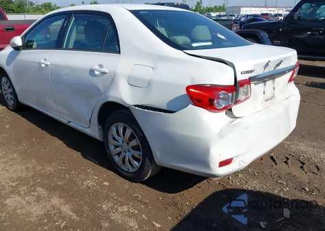 2012 Toyota Corolla Le из США, поврежденный, VIN 2T1BU4EE7CC807554